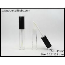 Heißer Verkauf & leer Kunststoff quadratisch Lip Gloss Tube AG-LPG02, AGPM Kosmetikverpackungen, benutzerdefinierte Farben/Logo